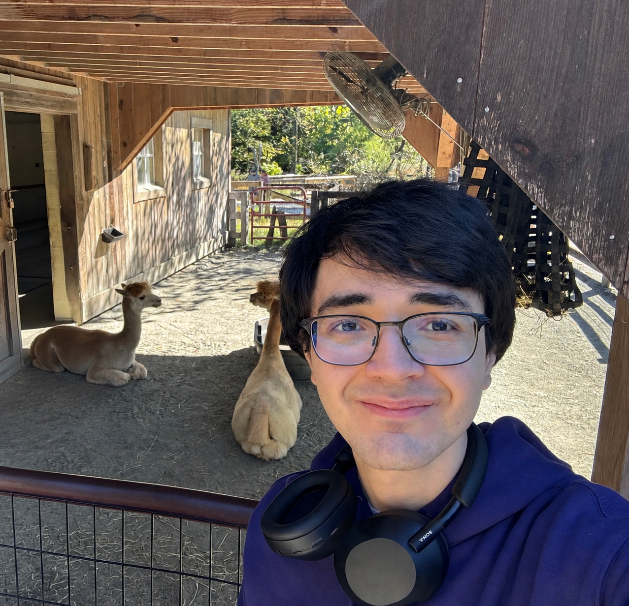 Arda Uzunoğlu at the zoo